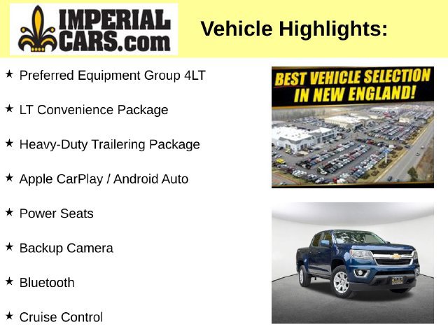 Used 2019 Chevrolet Colorado LT w/ LT Convenience Package AWD/4WD image 8