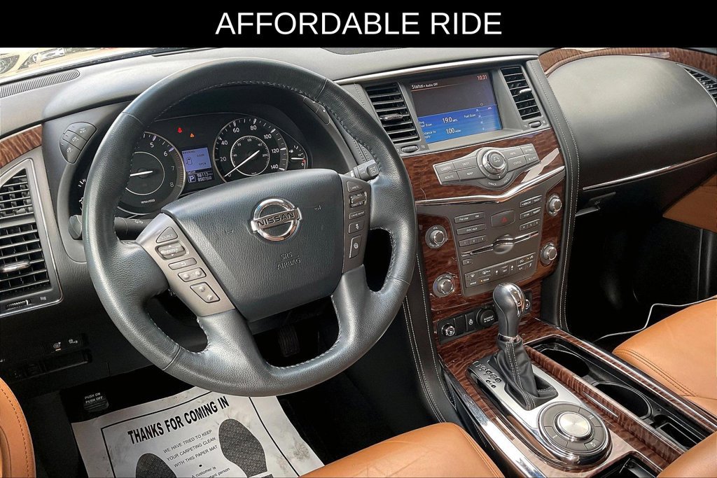 Used 2017 Nissan Armada Platinum w/ Captain Seat Package RWD image 12