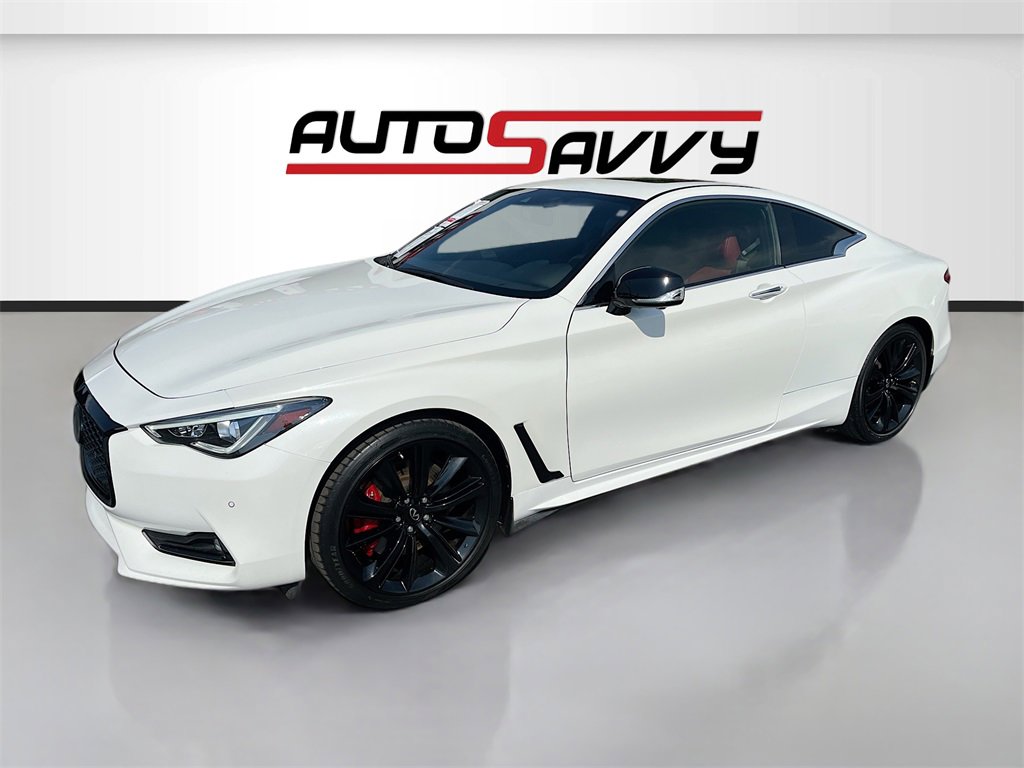 Used 2022 INFINITI Q60 Red Sport 400 w/ Cargo Package image 3