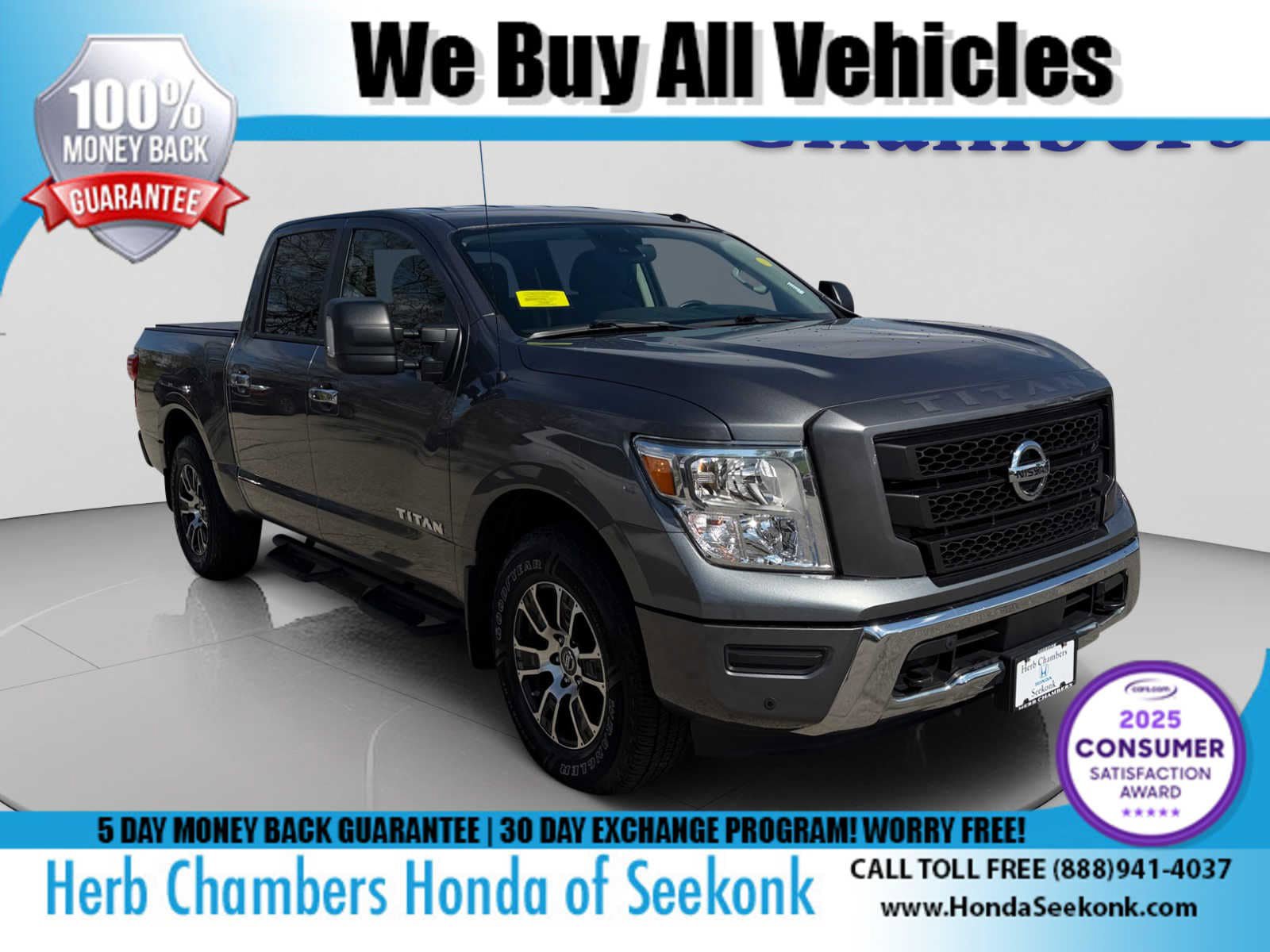 Used 2021 Nissan Titan SV w/ SV Convenience Package