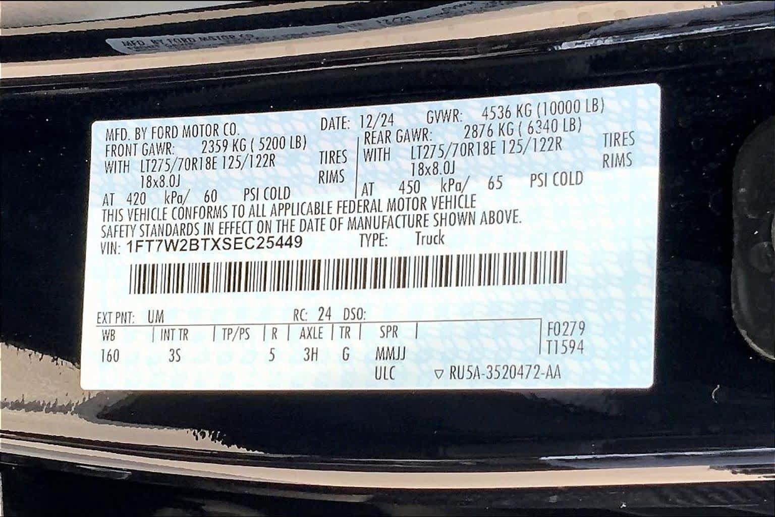 Used 2025 Ford F250 XLT w/ 360-Degree Camera Package AWD/4WD image 32