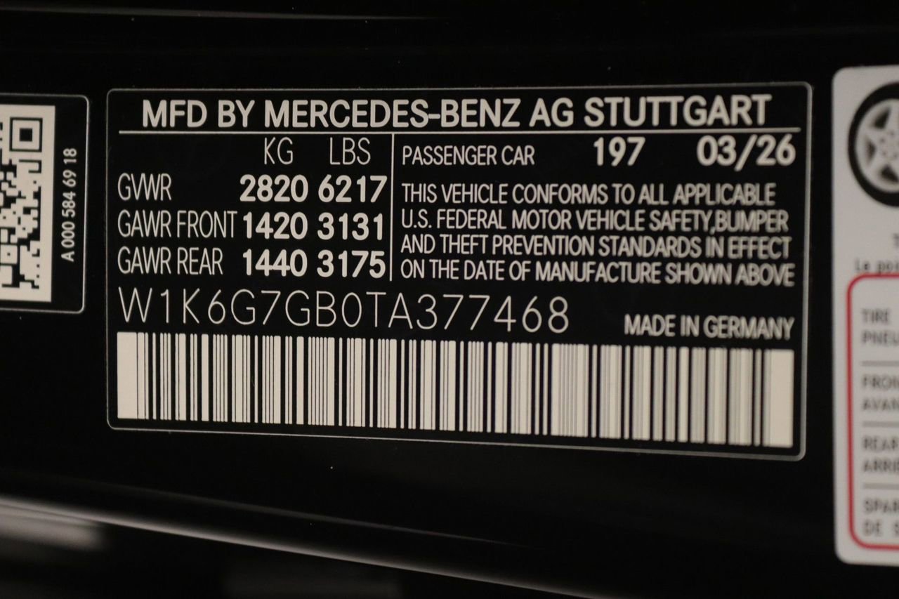 New 2026 Mercedes-Benz S 580 4MATIC Sedan image 10