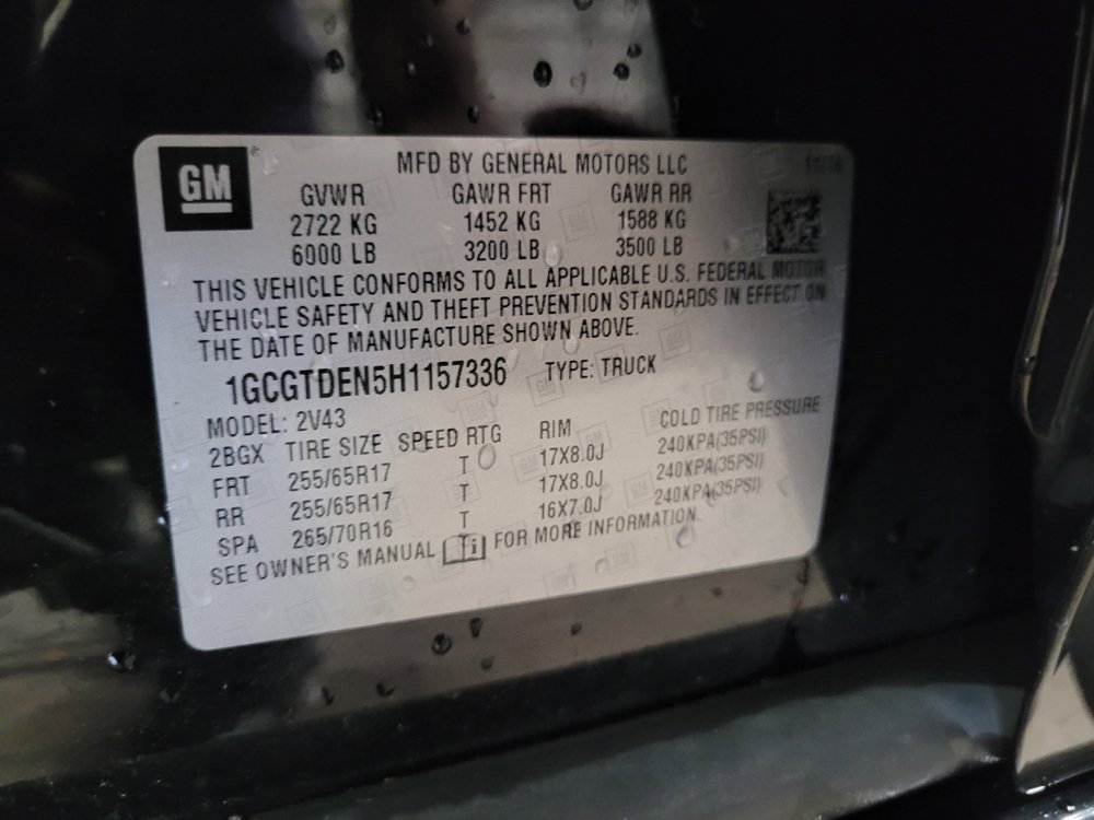 Used 2017 Chevrolet Colorado Z71 AWD/4WD image 33