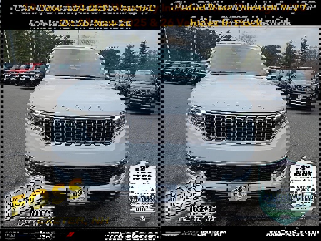 New 2024 Jeep Wagoneer 4WD w/ HD Trailer Tow Package image 2