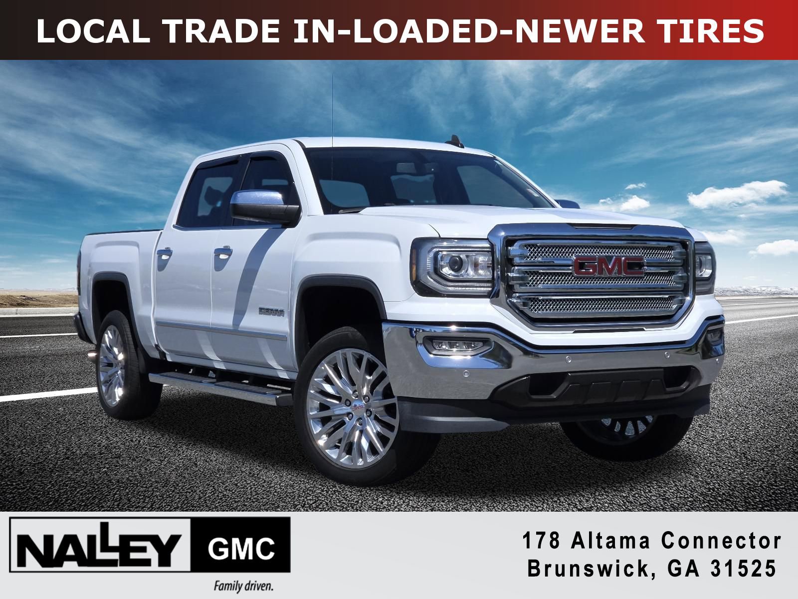 Used 2017 GMC Sierra 1500 SLT w/ SLT Premium Package image 1