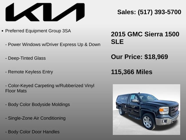 Used 2015 GMC Sierra 1500 SLE w/ SLE Preferred Package AWD/4WD image 5