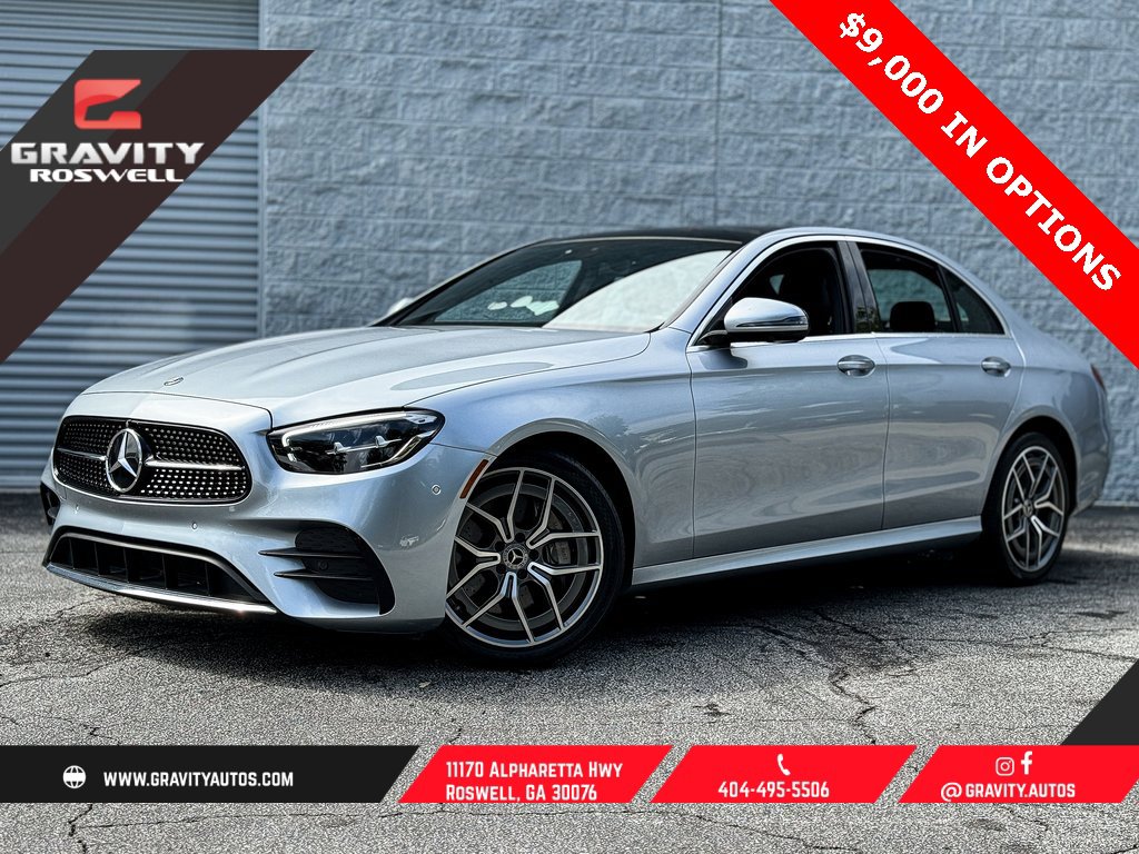 Used 2021 Mercedes-Benz E 350 4MATIC Sedan