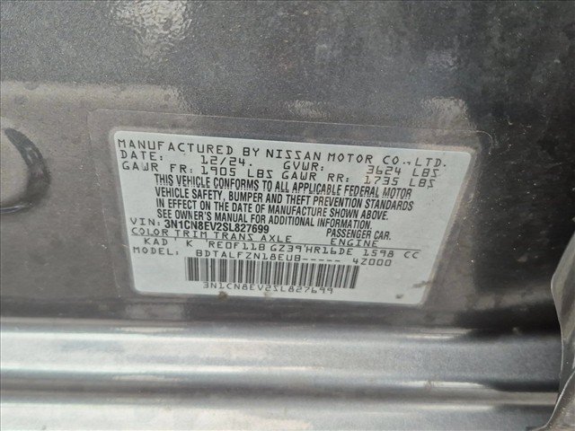 Used 2025 Nissan Versa SV FWD image 23