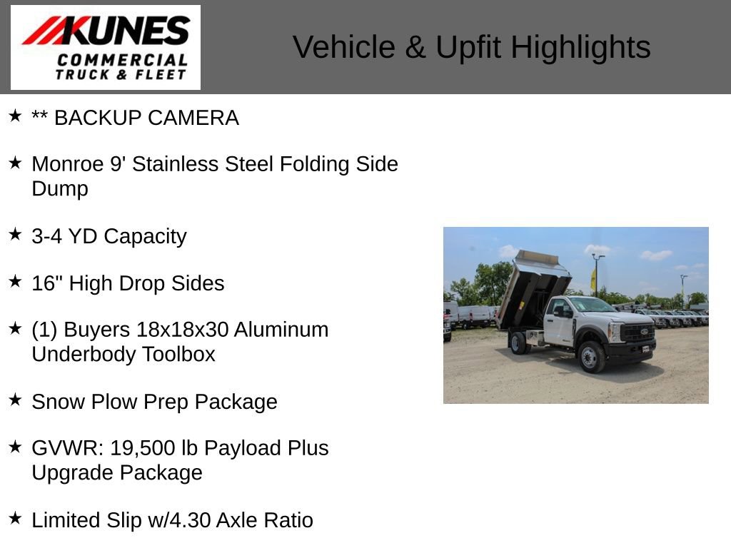 New 2024 Ford F550 4x4 Regular Cab Super Duty image 3