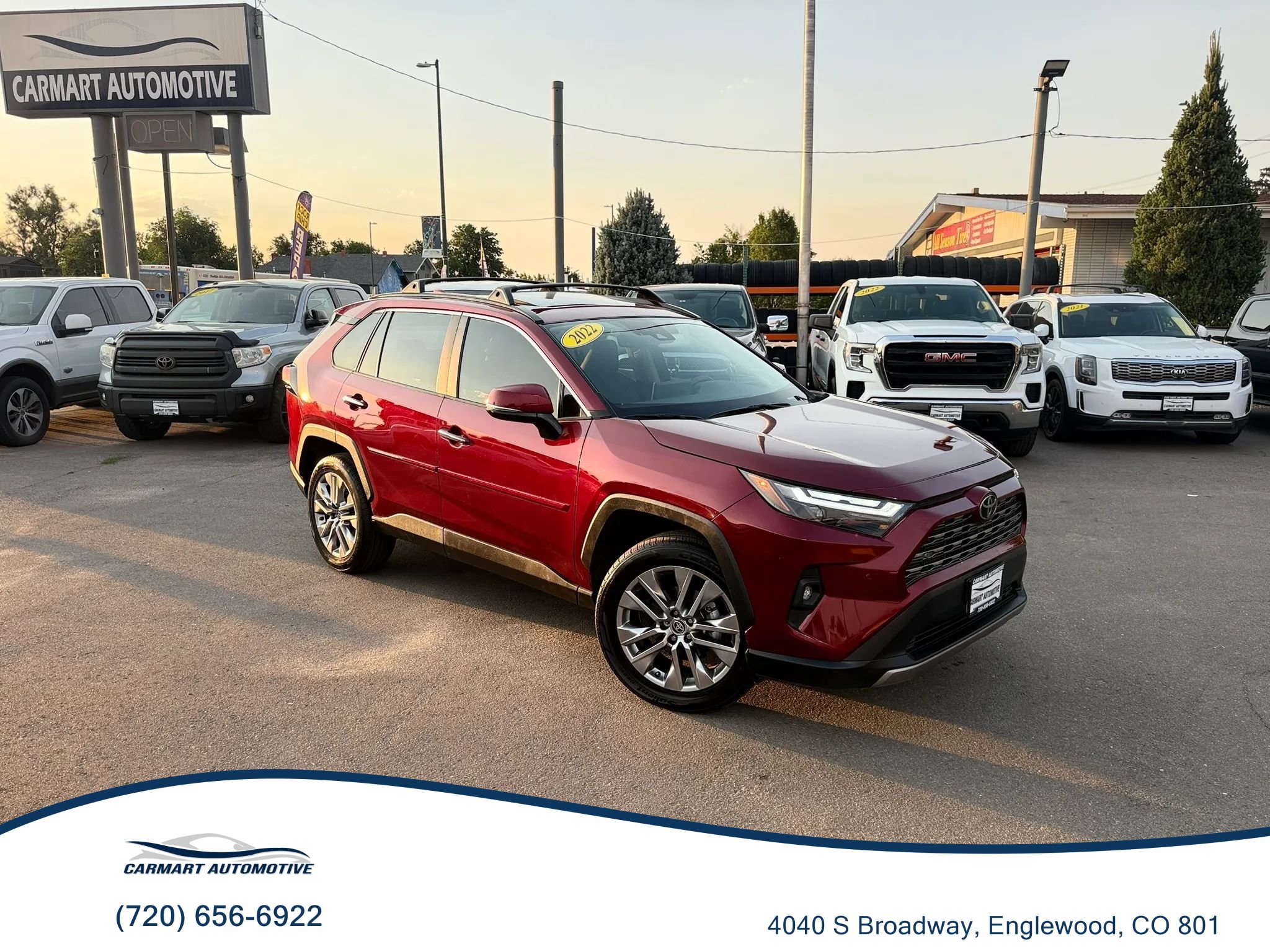 Used 2022 Toyota RAV4 Limited w/ Limited Grade Weather Package AWD/4WD image 1