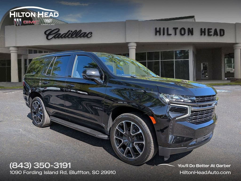 Used 2021 Chevrolet Tahoe RST w/ Luxury Package AWD/4WD image 1