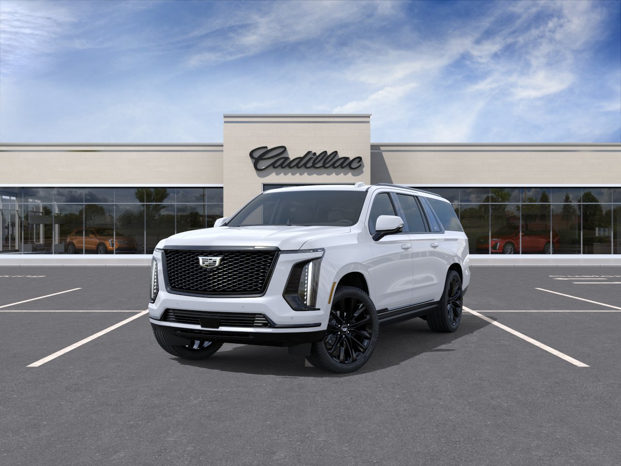 New 2026 Cadillac Escalade ESV Platinum Sport w/ LPO, ONYX Package AWD/4WD image 8