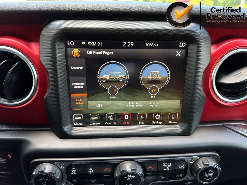 Certified 2022 Jeep Wrangler Unlimited Rubicon w/ Dual Top Group AWD/4WD image 80