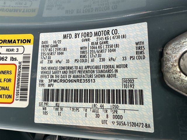 Used 2022 Ford Bronco Sport Badlands image 24