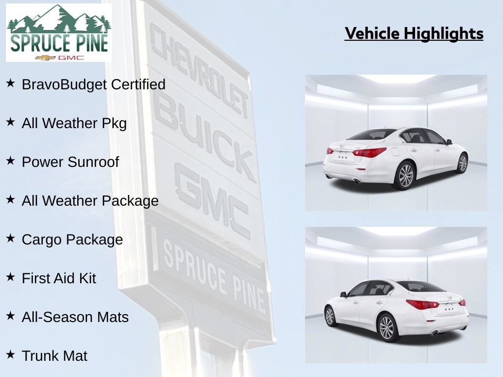 Used 2015 INFINITI Q50 Premium w/ All Weather Package RWD image 8