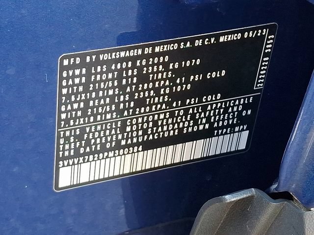 Certified 2023 Volkswagen Taos SE w/ Panoramic Sunroof Package AWD/4WD image 27