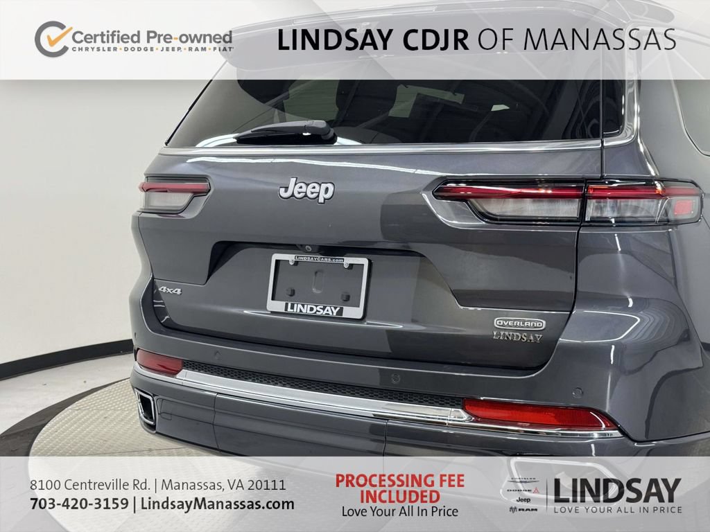 Used 2025 Jeep Grand Cherokee L Overland w/ Advanced Protech Group III AWD/4WD image 10