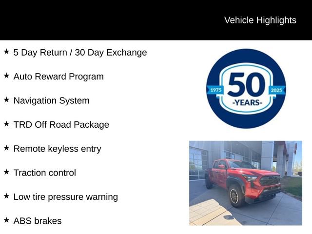 Used 2025 Toyota Tacoma TRD Off-Road AWD/4WD image 5