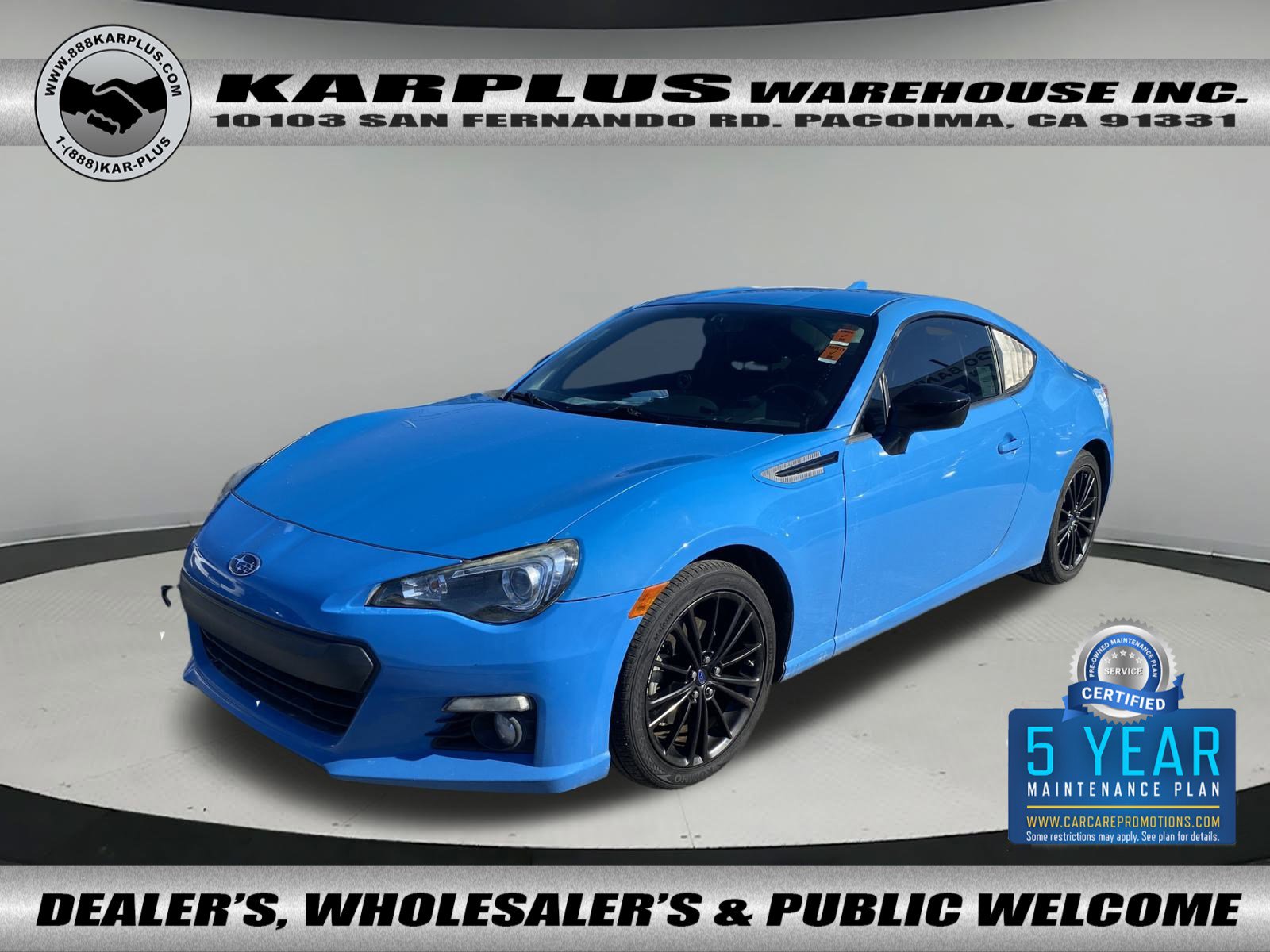 Used 2016 Subaru BRZ Series.HyperBlue image 1