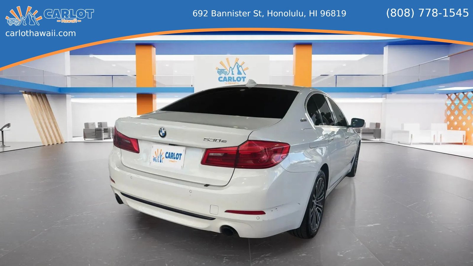 Used 2018 BMW 530e RWD image 2
