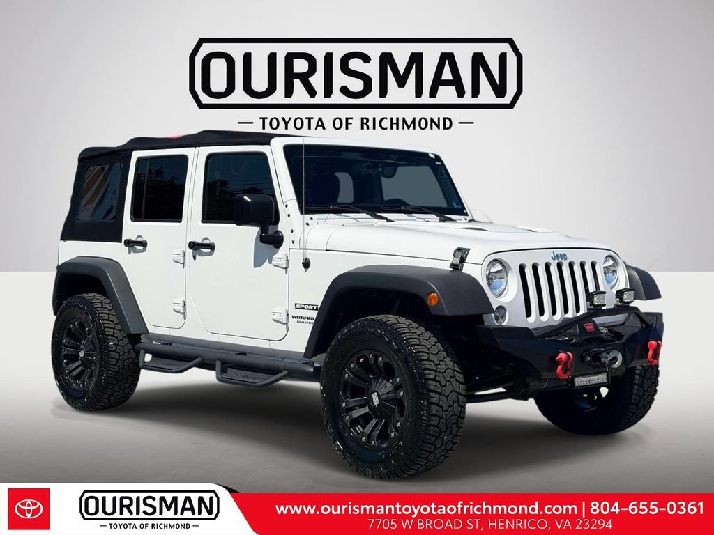Used 2017 Jeep Wrangler Unlimited Sport w/ Quick Order Package 24S AWD/4WD video 1