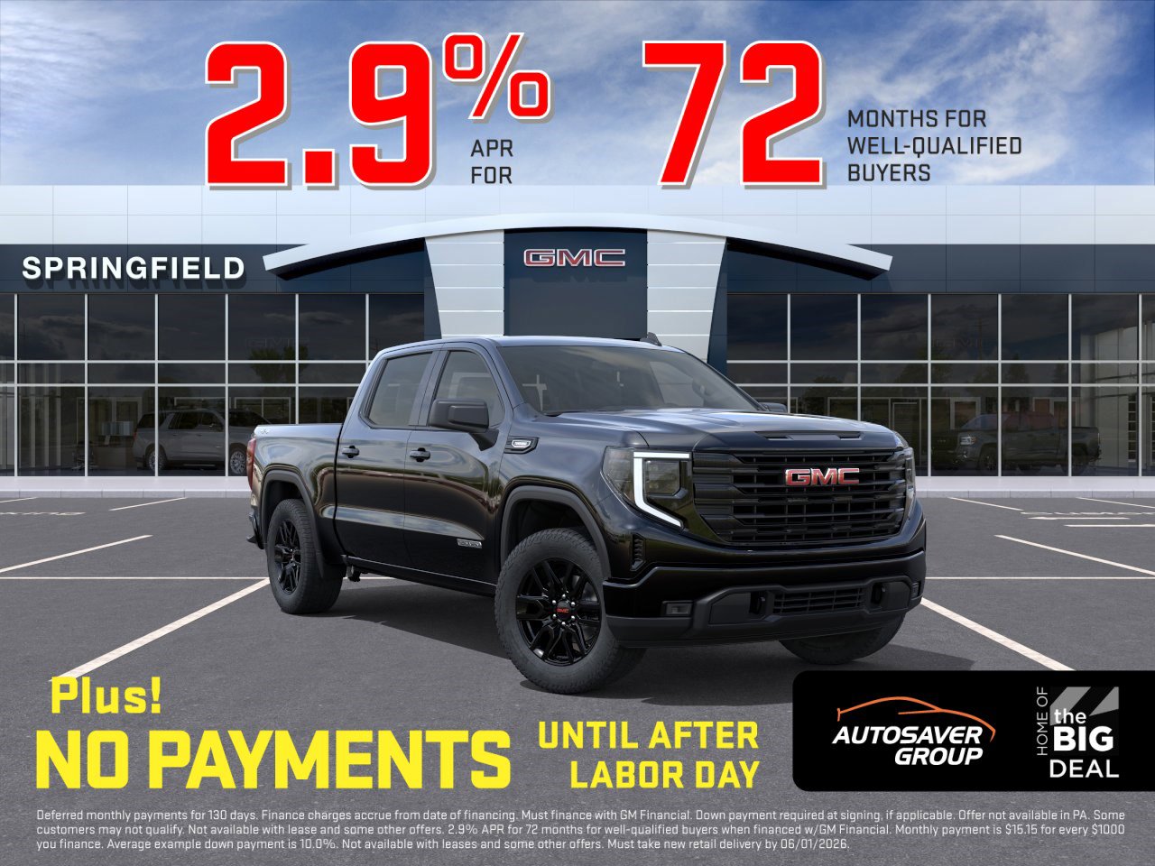 New 2026 GMC Sierra 1500 Elevation