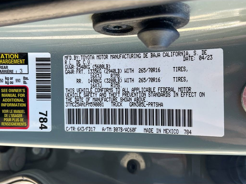 Used 2023 Toyota Tacoma TRD Off-Road AWD/4WD image 29