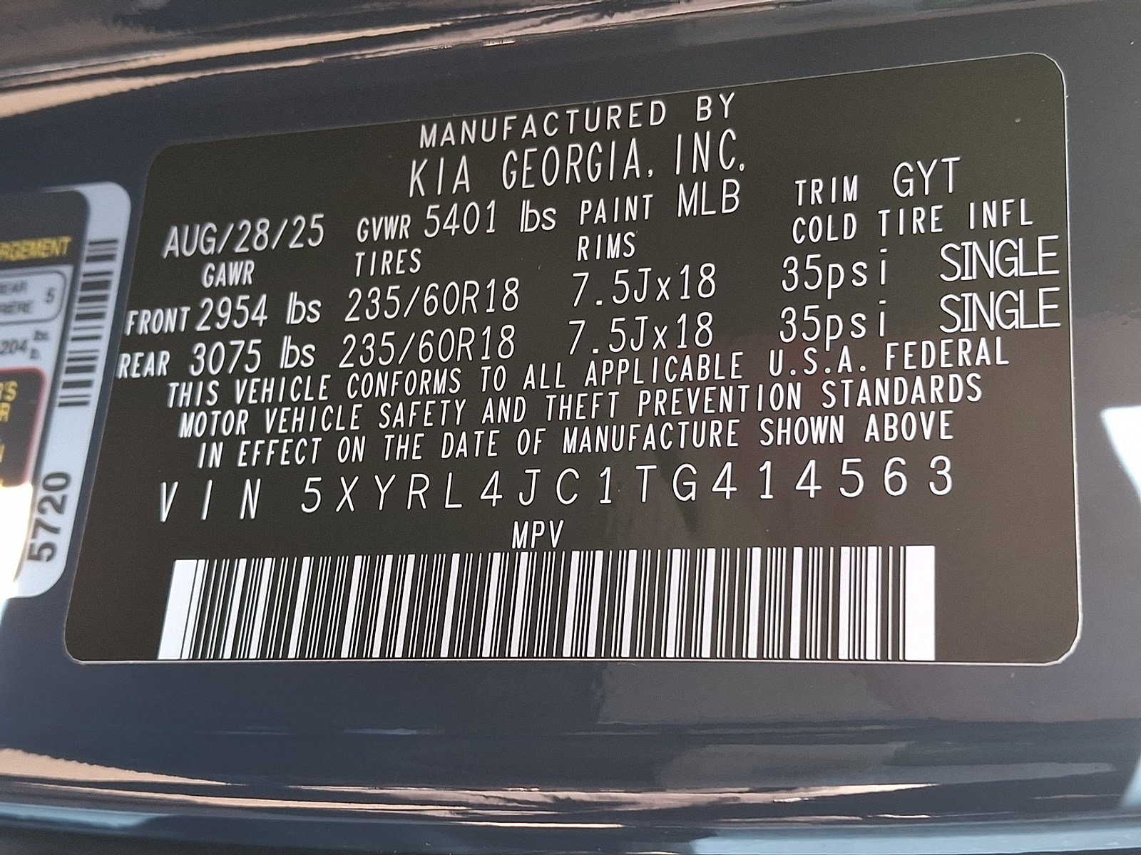 New 2026 Kia Sorento S image 14