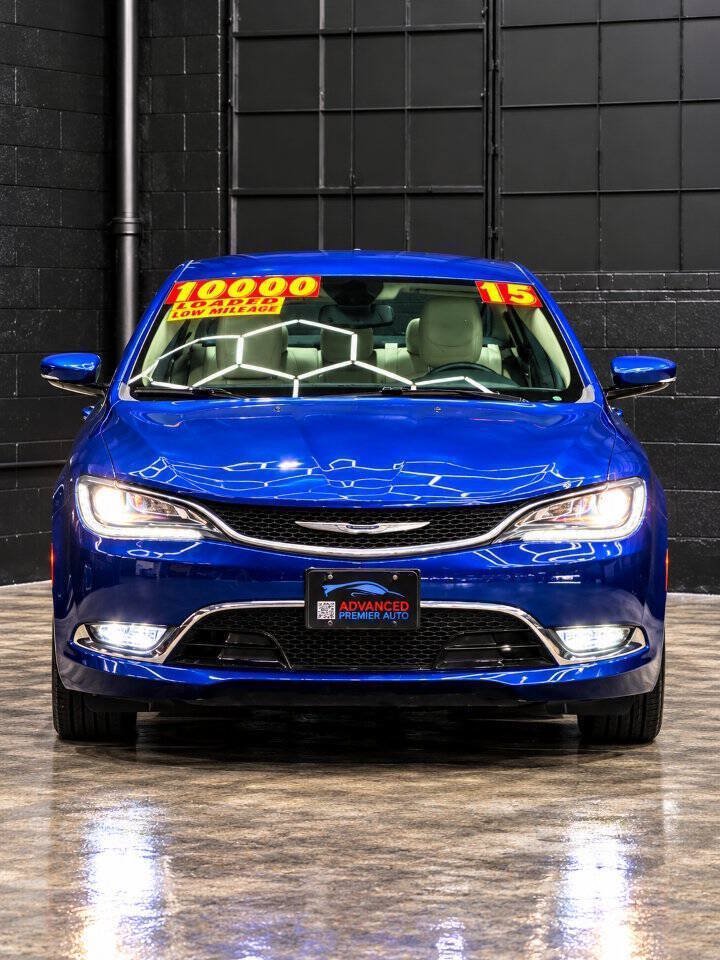 Used 2015 Chrysler 200 C w/ Navigation & Sound Group I FWD image 2