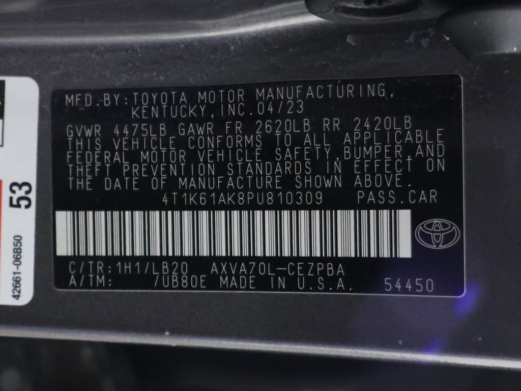 Used 2023 Toyota Camry XSE FWD image 44