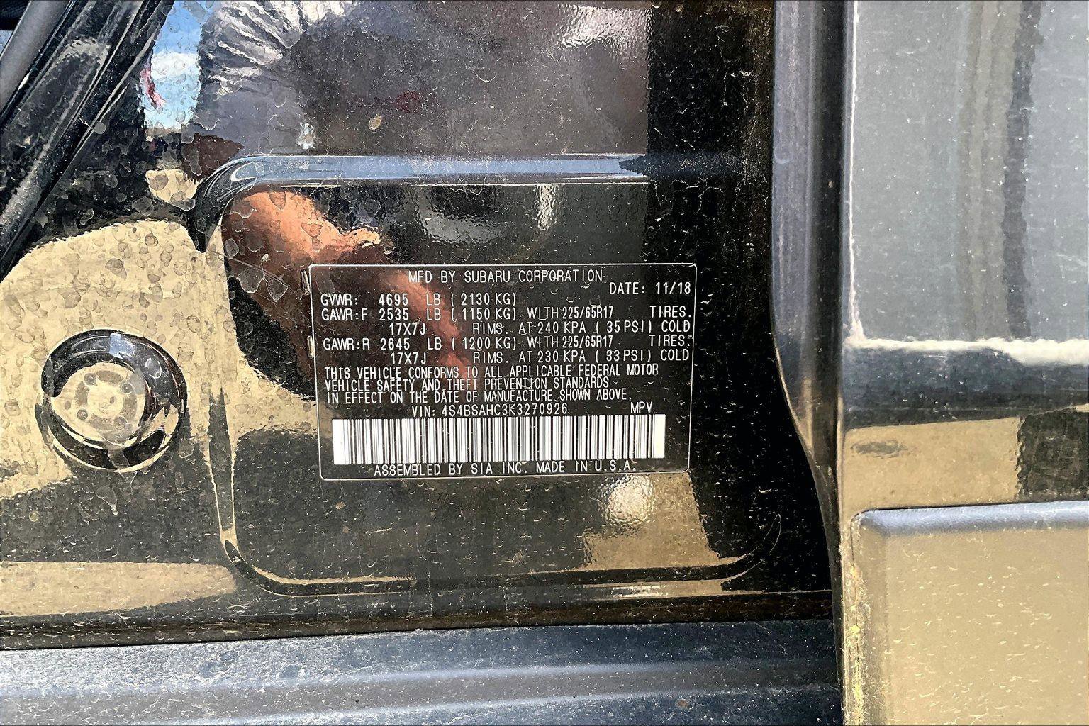 Used 2019 Subaru Outback 2.5i Premium image 3