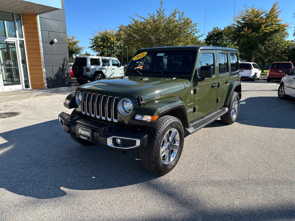 Used 2021 Jeep Wrangler Unlimited Sahara AWD/4WD image 6