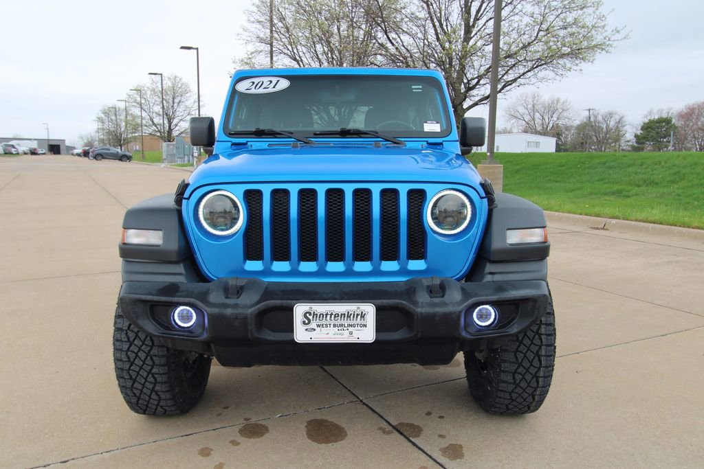 Used 2021 Jeep Wrangler Unlimited Sport image 2