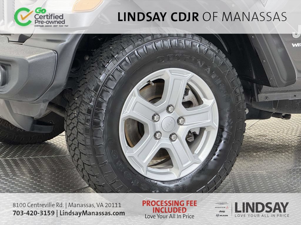 Certified 2019 Jeep Wrangler Sport AWD/4WD image 11