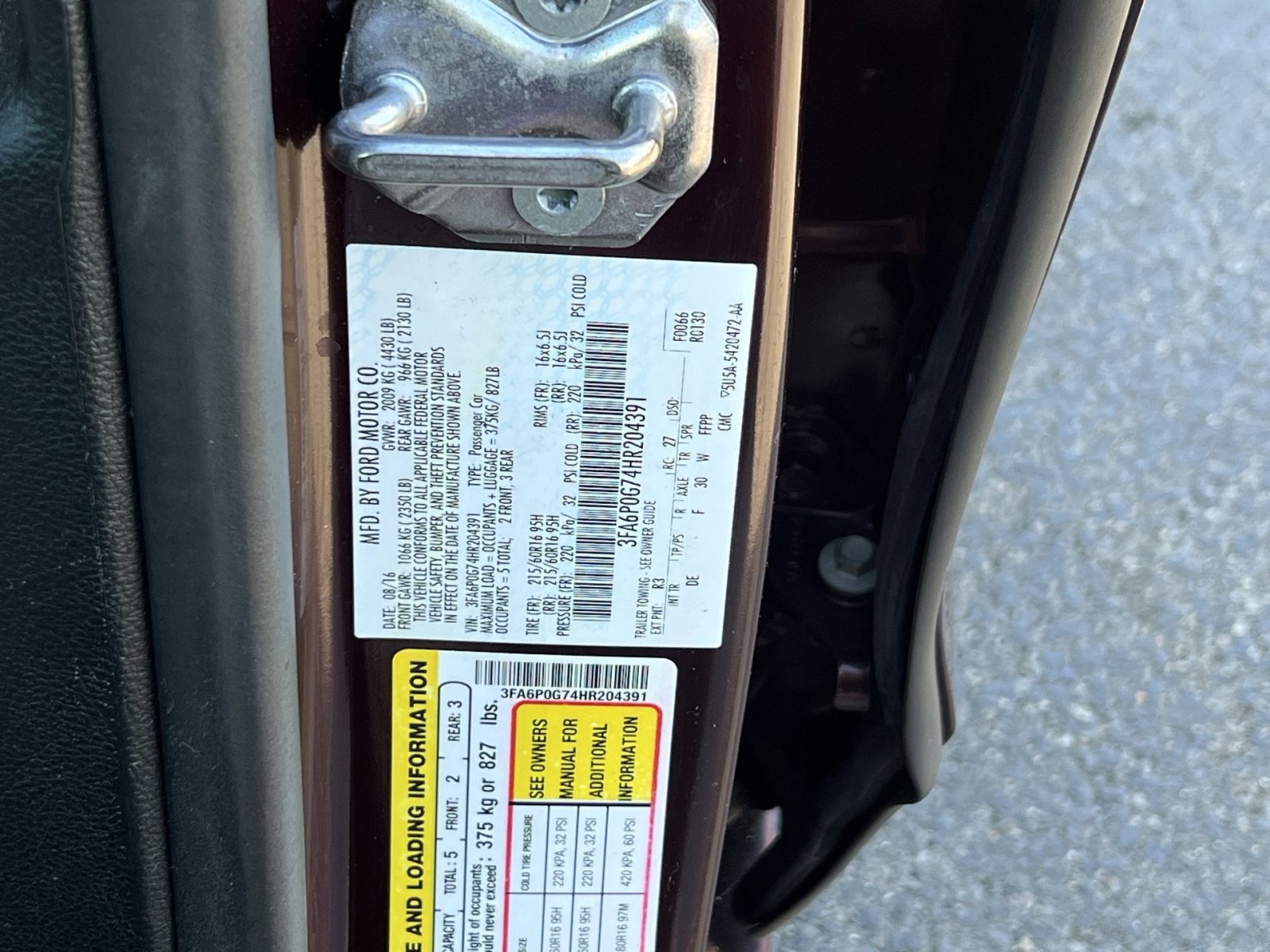 Used 2017 Ford Fusion S image 32