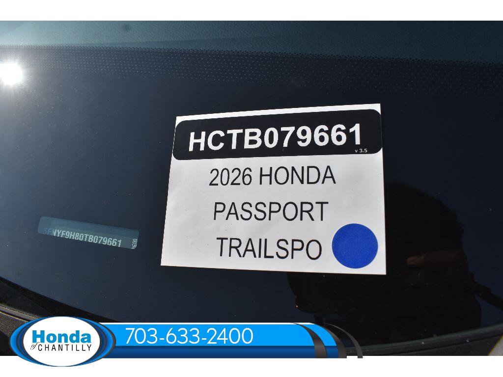 New 2026 Honda Passport TrailSport Elite image 37