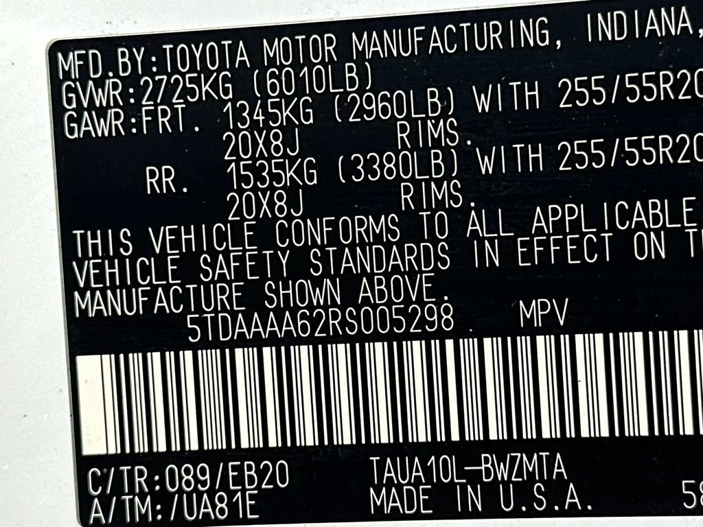 Used 2024 Lexus TX 350 FWD w/ Captains Chair Package image 36