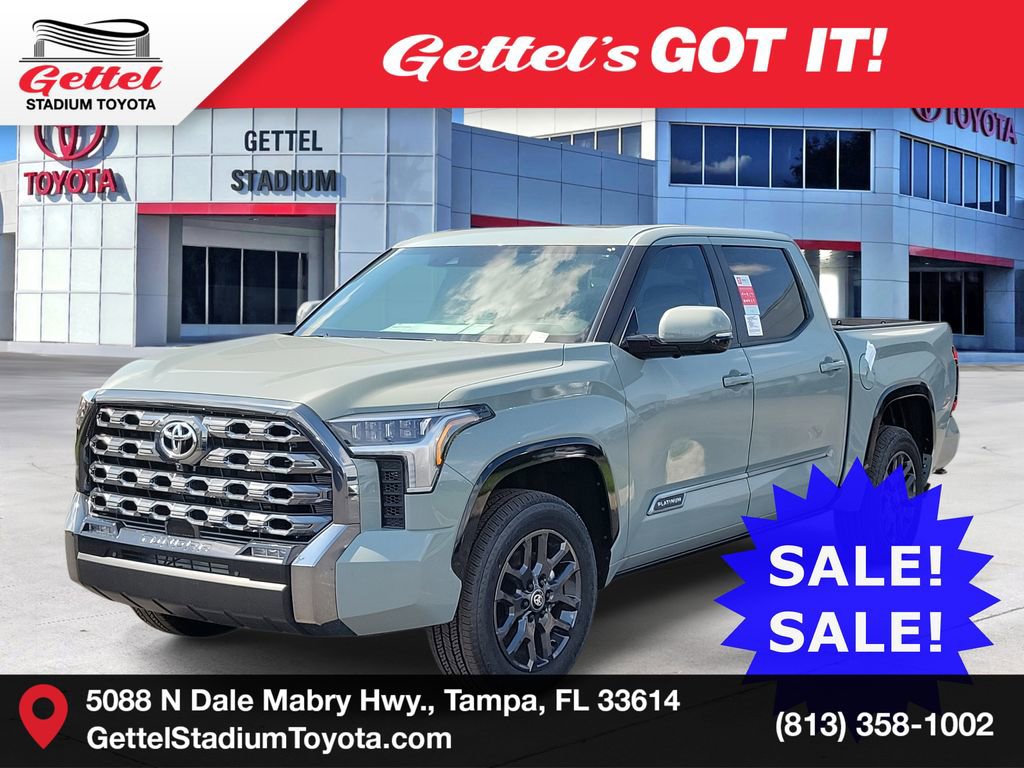 New 2025 Toyota Tundra Platinum