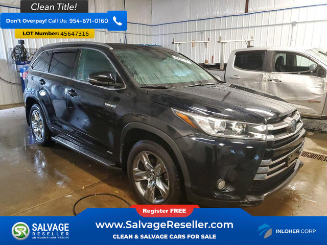 Used 2017 Toyota Highlander Limited Platinum AWD/4WD image 5