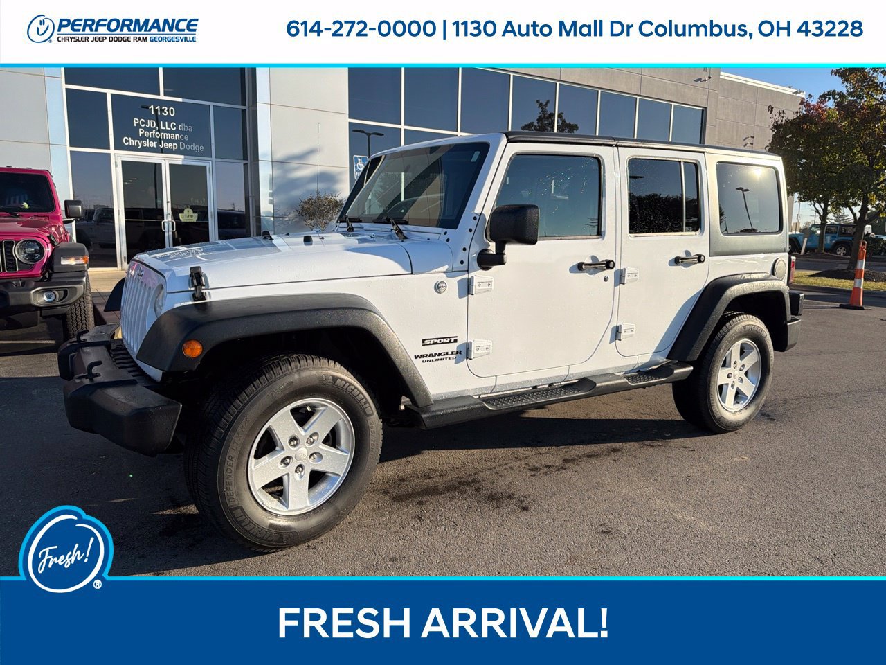 Used 2014 Jeep Wrangler Unlimited Sport w/ Quick Order Package 24S AWD/4WD image 5