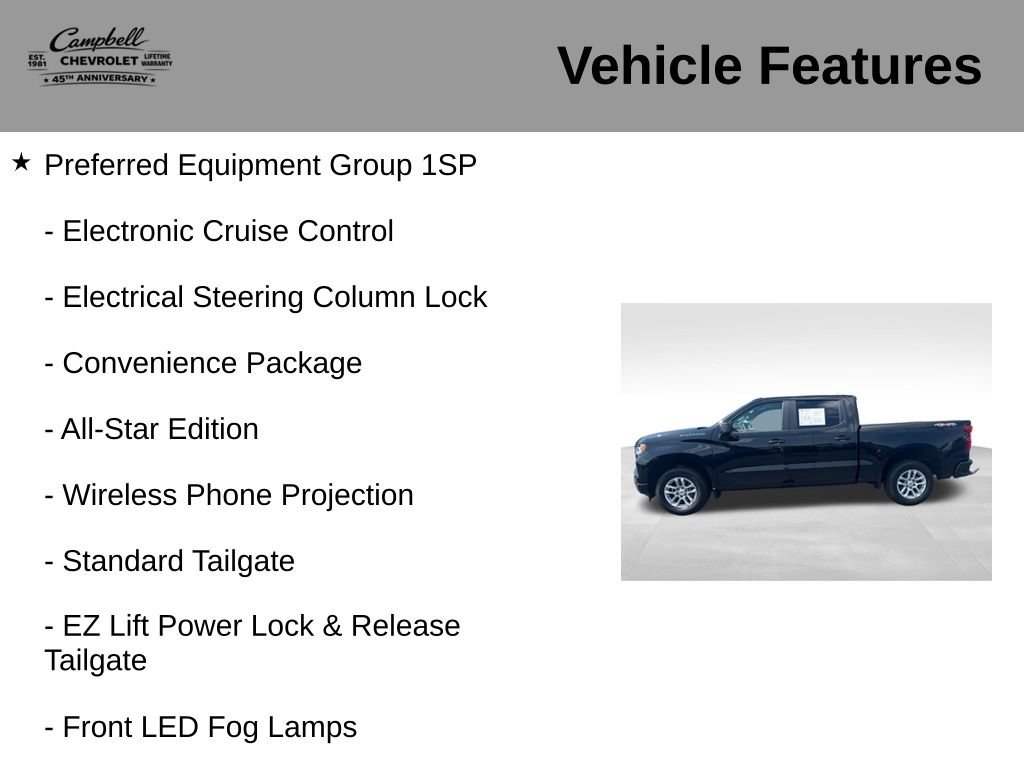 Used 2023 Chevrolet Silverado 1500 RST w/ Protection Package AWD/4WD image 16
