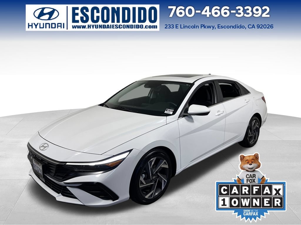 Certified 2025 Hyundai Elantra SEL FWD image 1