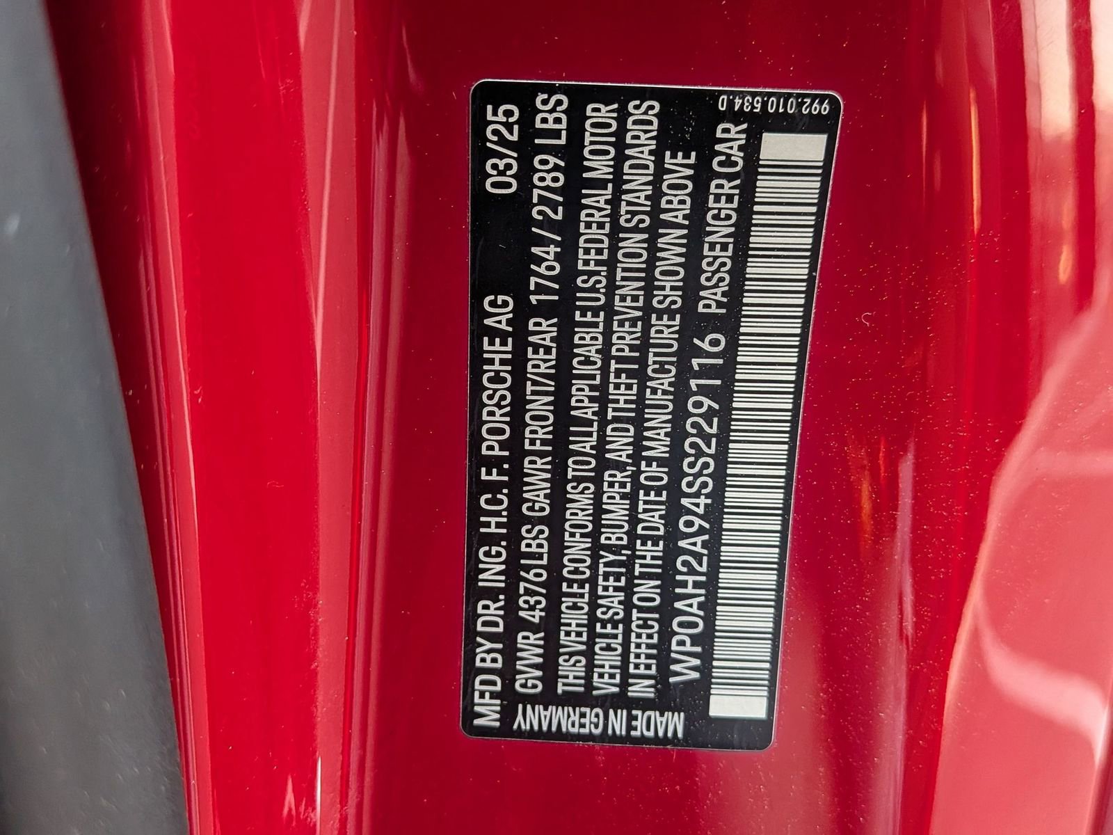 Certified 2025 Porsche 911 Carrera S RWD image 28