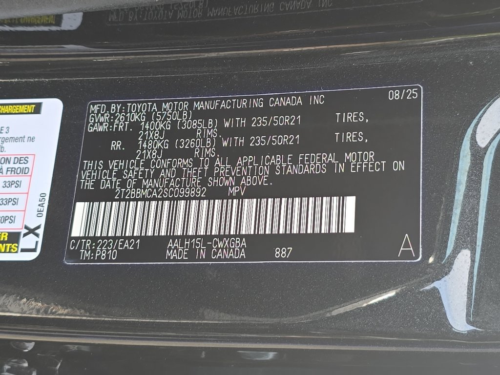 Certified 2025 Lexus RX 350h w/ Convenience Package AWD/4WD image 39