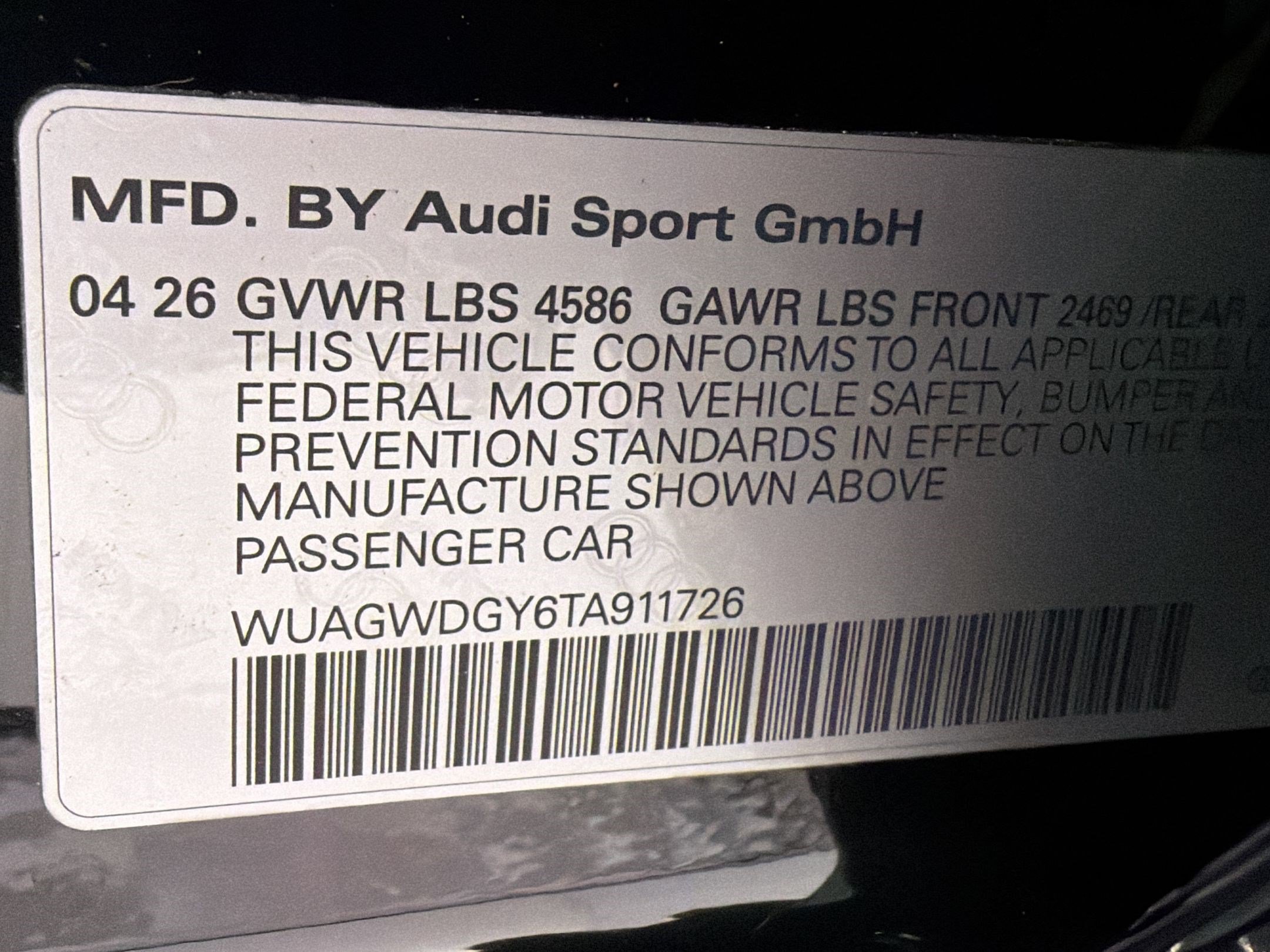New 2026 Audi RS 3 AWD/4WD image 23