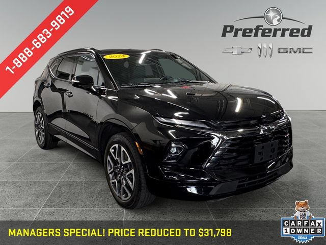 Certified 2024 Chevrolet Blazer RS