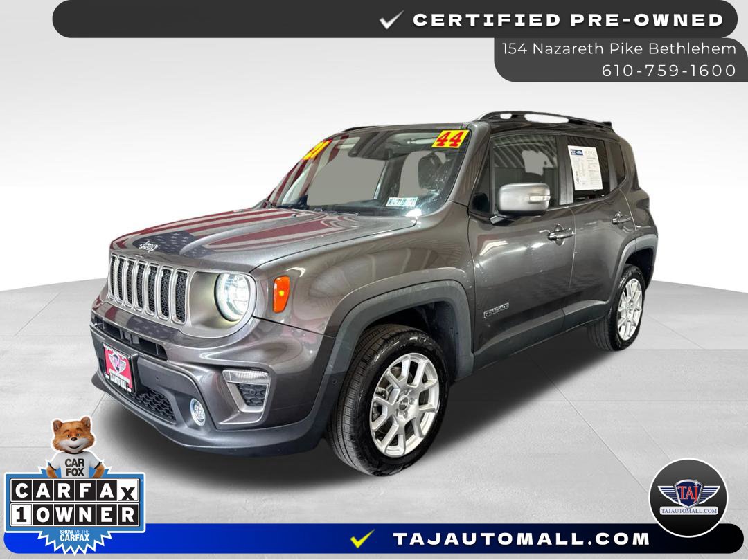 Used 2021 Jeep Renegade Limited w/ Sun & Sound Group