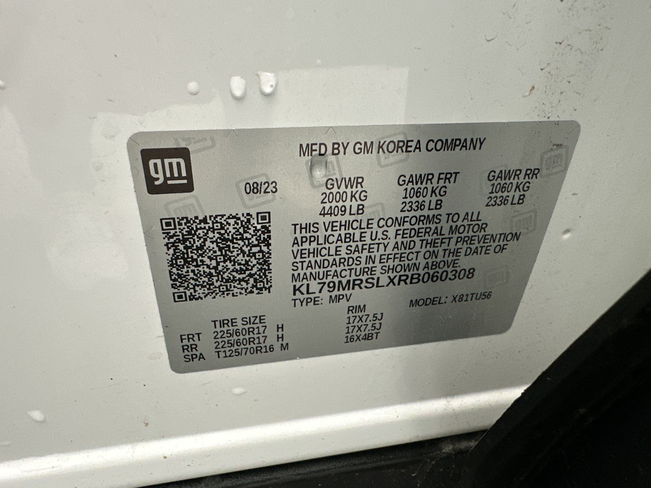 Certified 2024 Chevrolet TrailBlazer LT AWD/4WD image 25