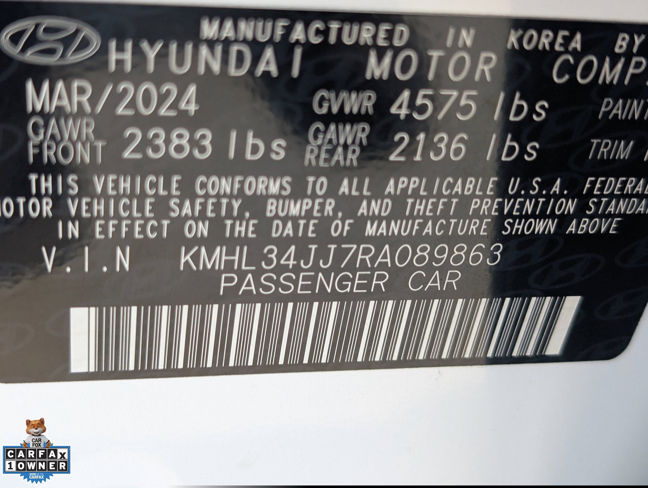 Used 2024 Hyundai Sonata SEL FWD image 32