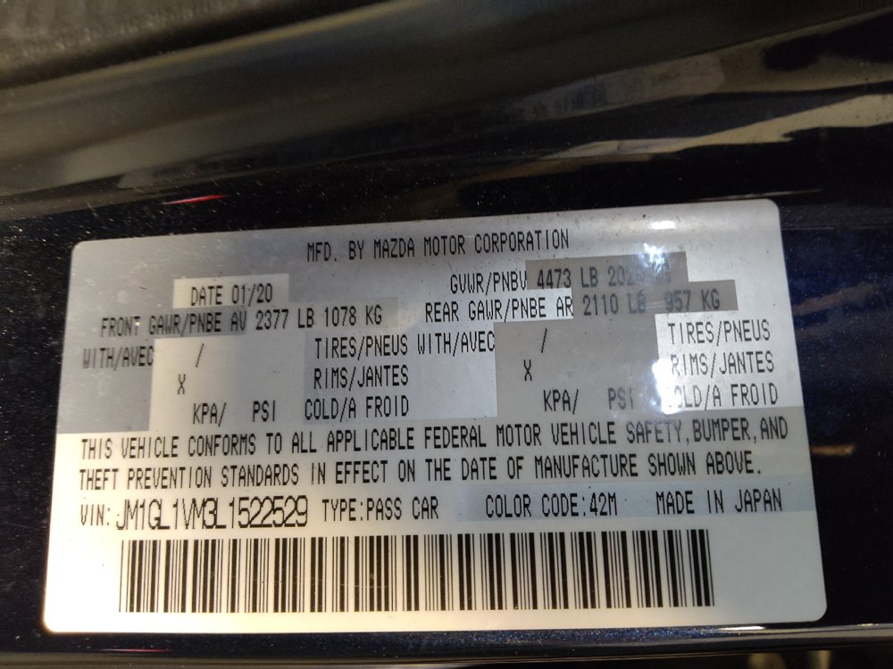 Used 2020 MAZDA MAZDA6 Touring FWD image 33